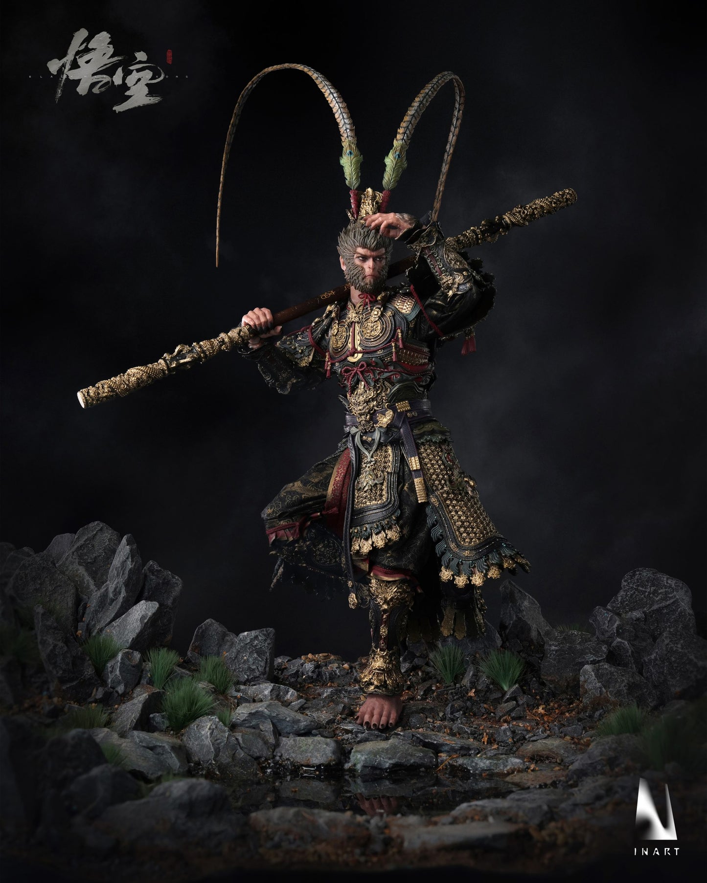 [Pre-Order Closed] INART Studio - Action Figure - Black Myth: Wukong - Destined One Monkey King's Armor Set 1/6 Collectible Action Figure (Licensed)