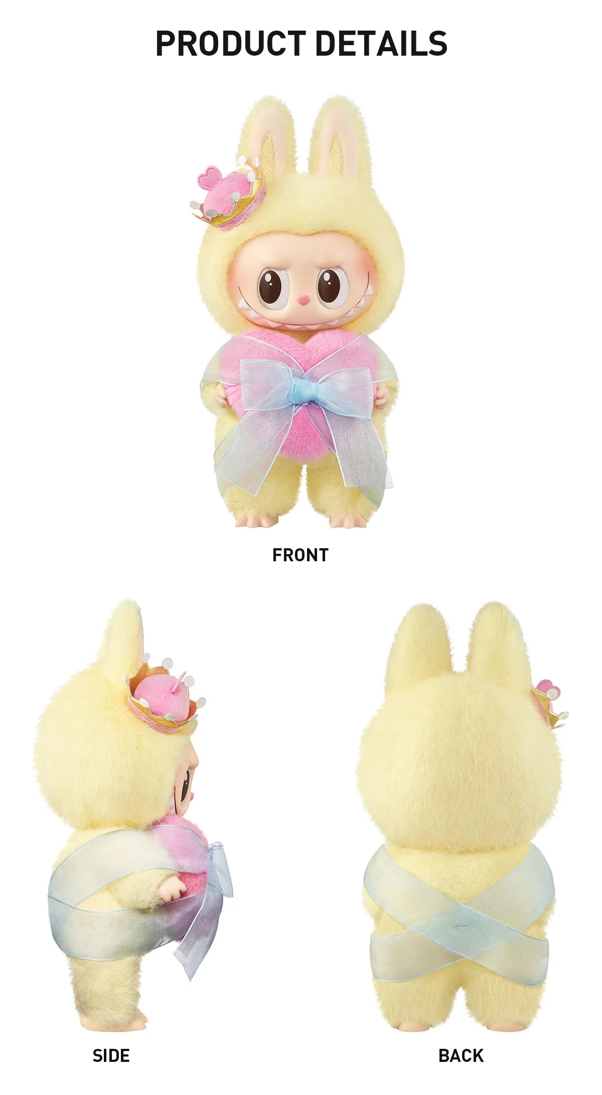 POPMART-THE MONSTERS Let's Checkmate Series-Vinyl Plush Hanging Card