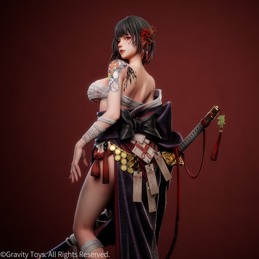 [Pre-Order Closed] Gravity Toys Studio - Statue - Original - Oiran Higanbana (Licensed)