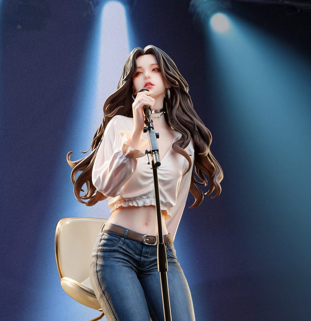 [Pre-Order] TGZW Studio - Statue - Original - Singer (Licensed)