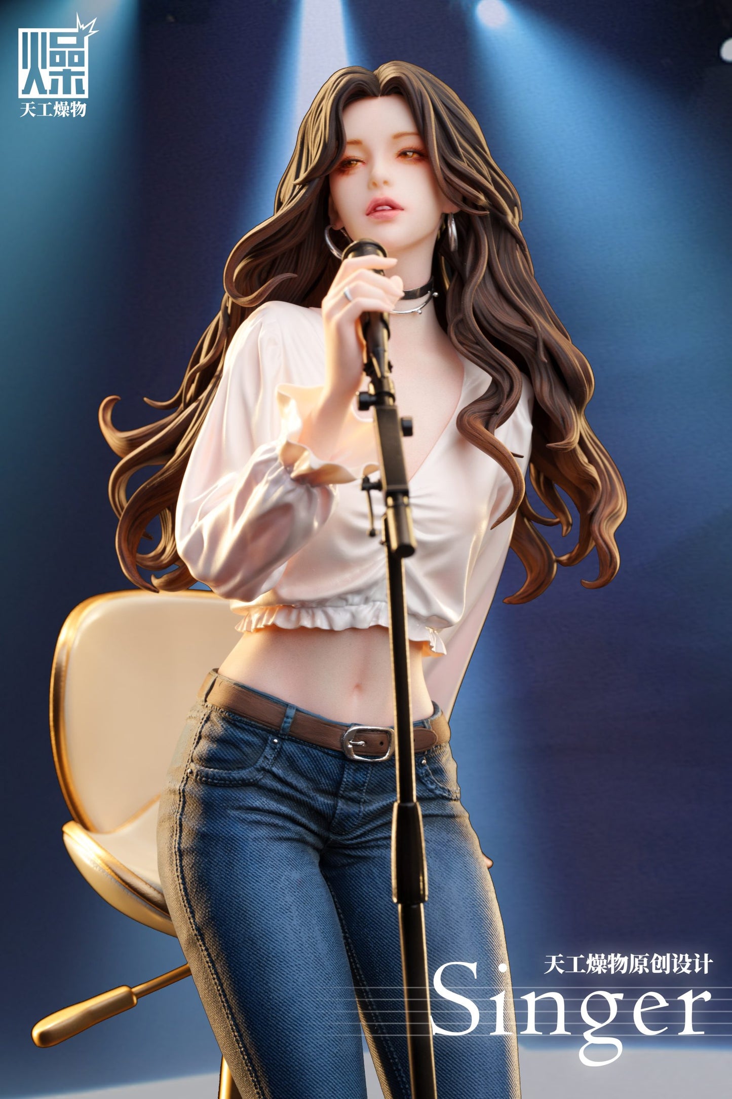 [Pre-Order] TGZW Studio - Statue - Original - Singer (Licensed)