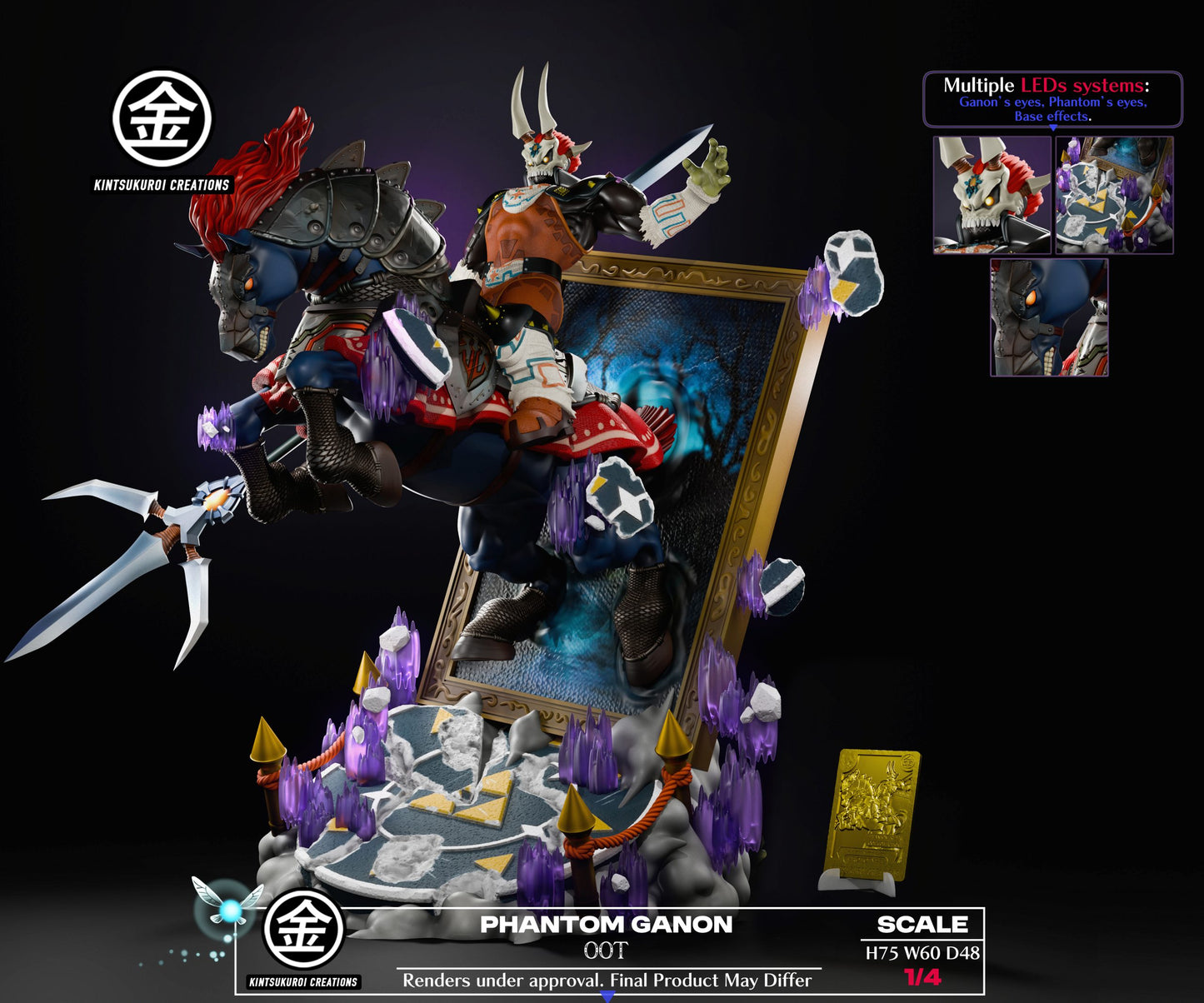 [Pre-Order] Kintsukuroi creations Studio - Statue - The Legend of Zelda - PHANTOM GANON