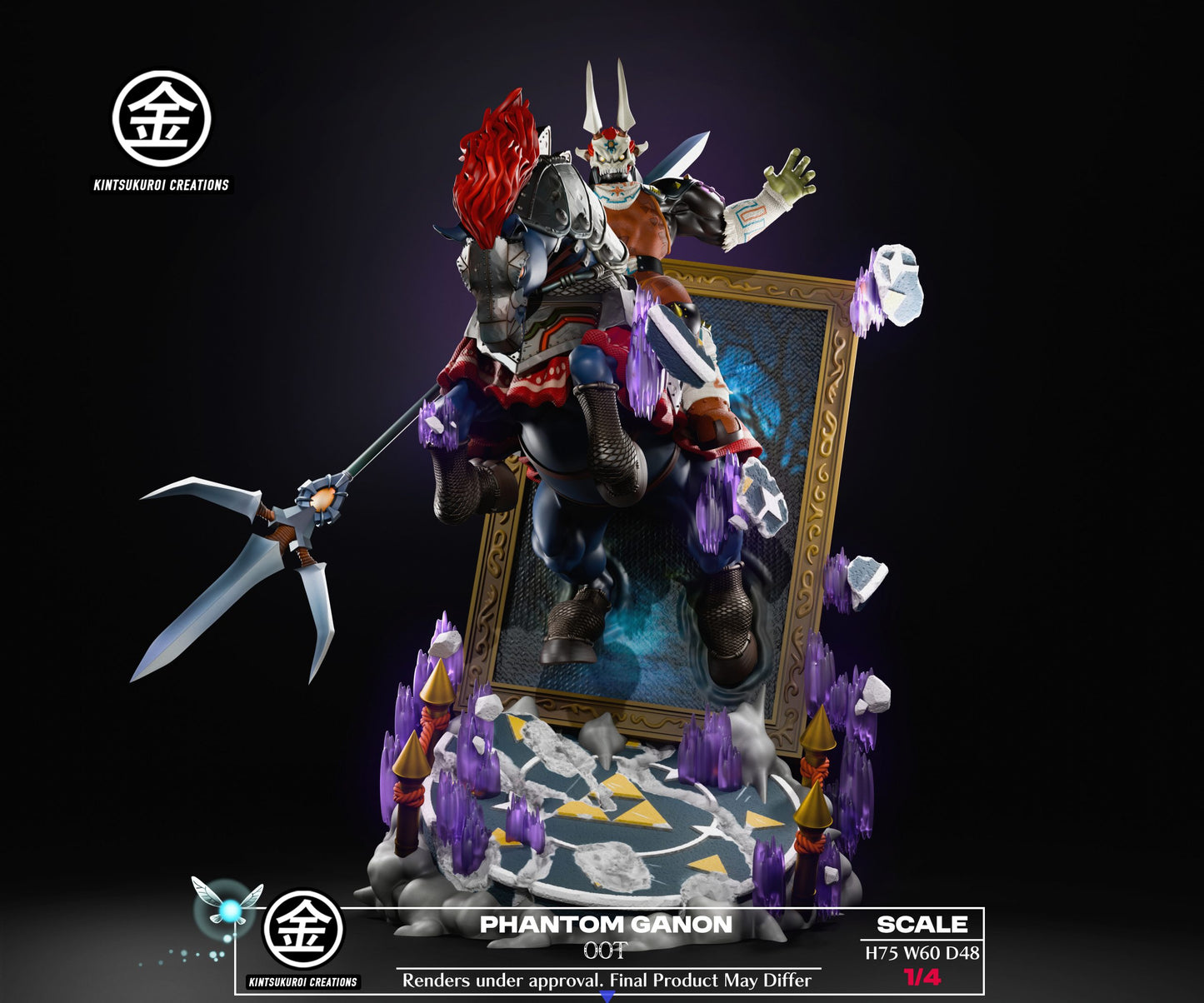 [Pre-Order] Kintsukuroi creations Studio - Statue - The Legend of Zelda - PHANTOM GANON