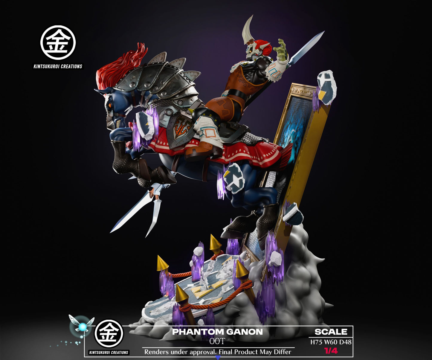 [Pre-Order] Kintsukuroi creations Studio - Statue - The Legend of Zelda - PHANTOM GANON