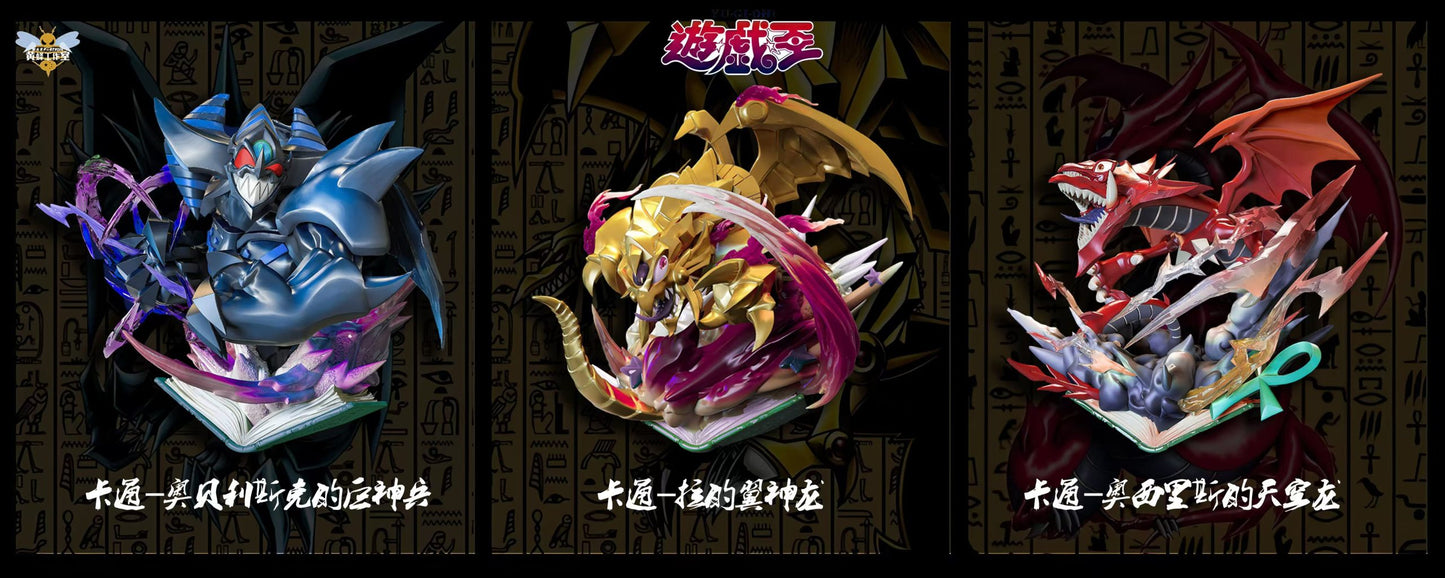 [Pre-Order] Wasp Studio - Statue - Yu-Gi-Oh! - Egyptian God Slifer the Sky Dragon & The Winged Dragon of Ra & Obelisk the Tormentor
