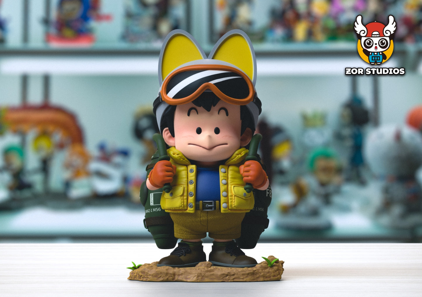 [Pre-Order Closed] ZOR Studio - Statue - Dr. Slump - Penguin Village Family Portrait Series 7th Series Soramame Biisuke