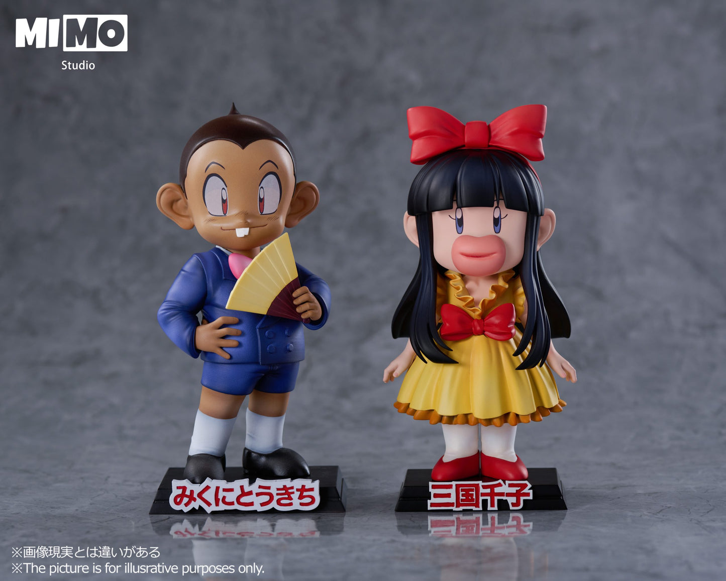[Pre-Order Closed] Mimo Studio - Statue - Bakusō Kyōdai Let's & Go!! - All Characters Resonance Series Fourth Edition Tokichi Mikuni & Chiiko Mikuni & Jun Sagami