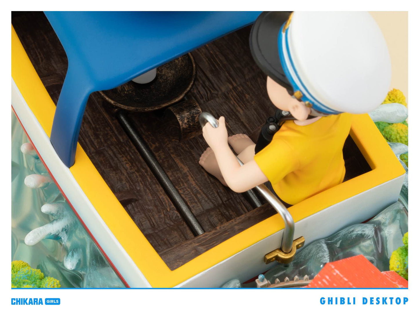 [Pre-Order] CHIKARA Studio  - Statue - Ponyo on the Cliff - Desktop Series Ponyo on the Cliff