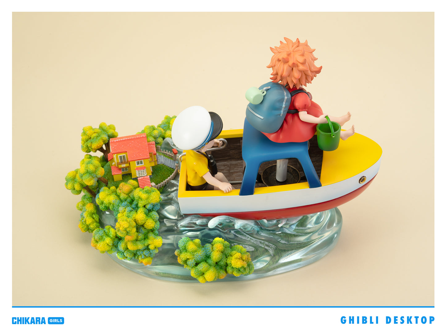 [Pre-Order] CHIKARA Studio  - Statue - Ponyo on the Cliff - Desktop Series Ponyo on the Cliff