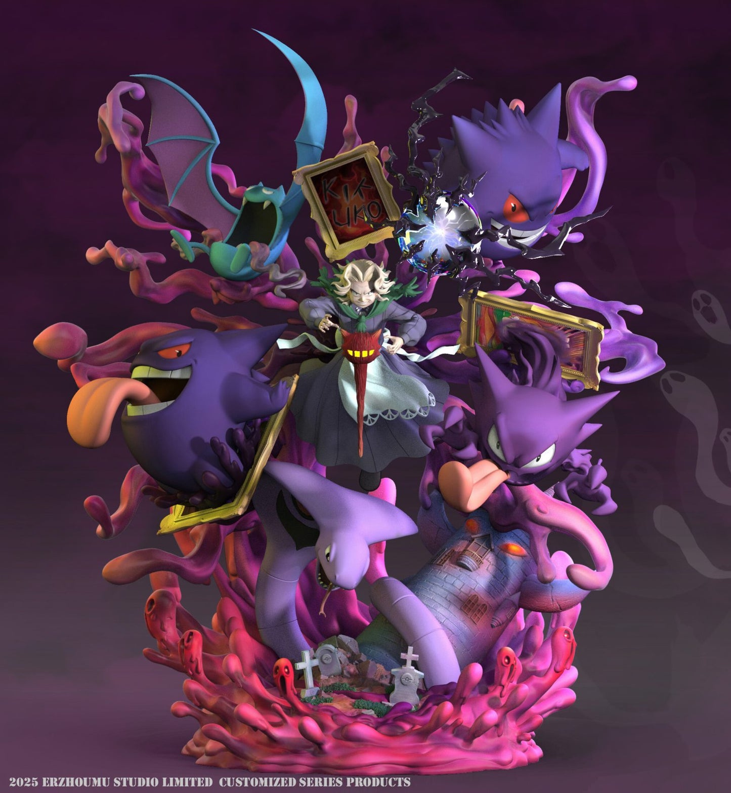 [Pre-Order] Er Zhou Mu Studio - Pokémon - Elite Four Agatha