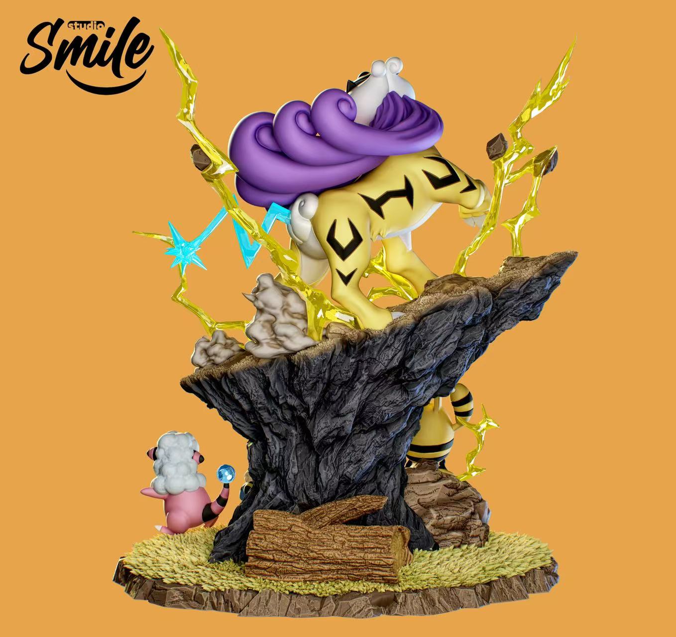 [Pre-Order Closed] Smile Studio - Pokémon - 02 series of the Ecology gk series Legendary beasts Raikou Ecology