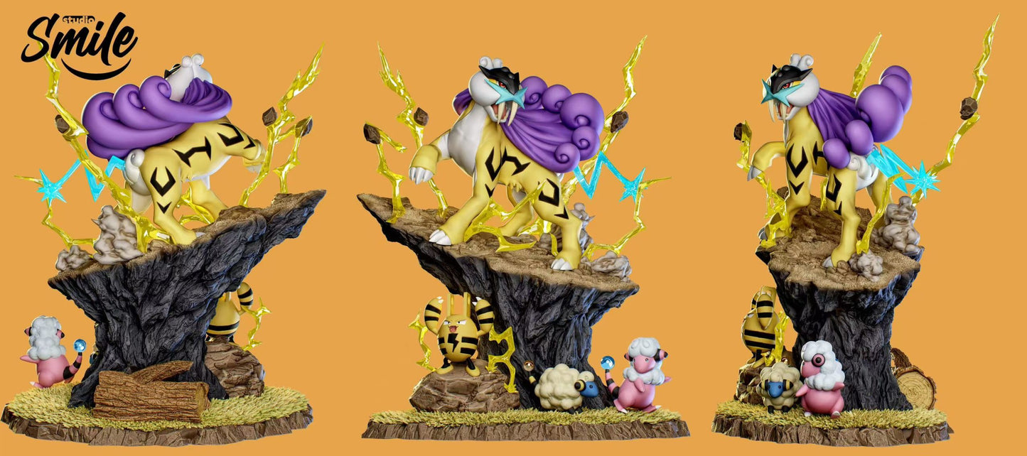 [Pre-Order Closed] Smile Studio - Pokémon - 02 series of the Ecology gk series Legendary beasts Raikou Ecology