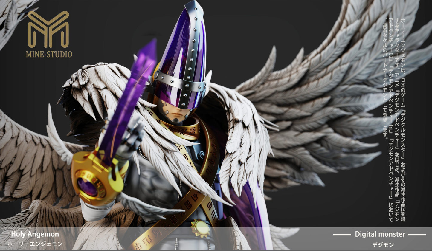 [Pre-Order Closed] Mine Studio - Statue - Digimon - Ultimate 02 Holy Angemon