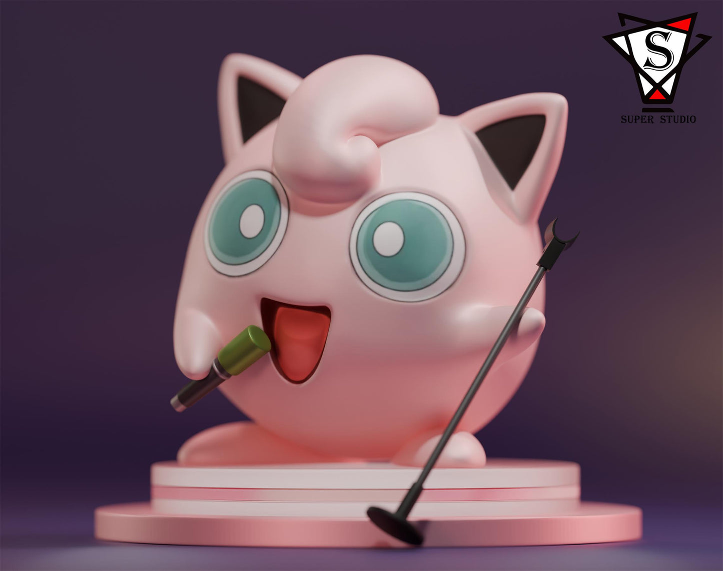 [Pre-Order] Super Studio - Statue - Pokémon - Singing Jigglypuff