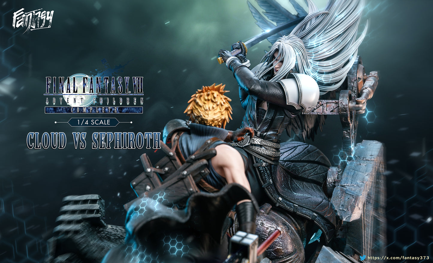 [Pre-Order] FANTASY Studio & Dragon Studio - Statue - Final Fantasy - Sephiroth vs Cloud