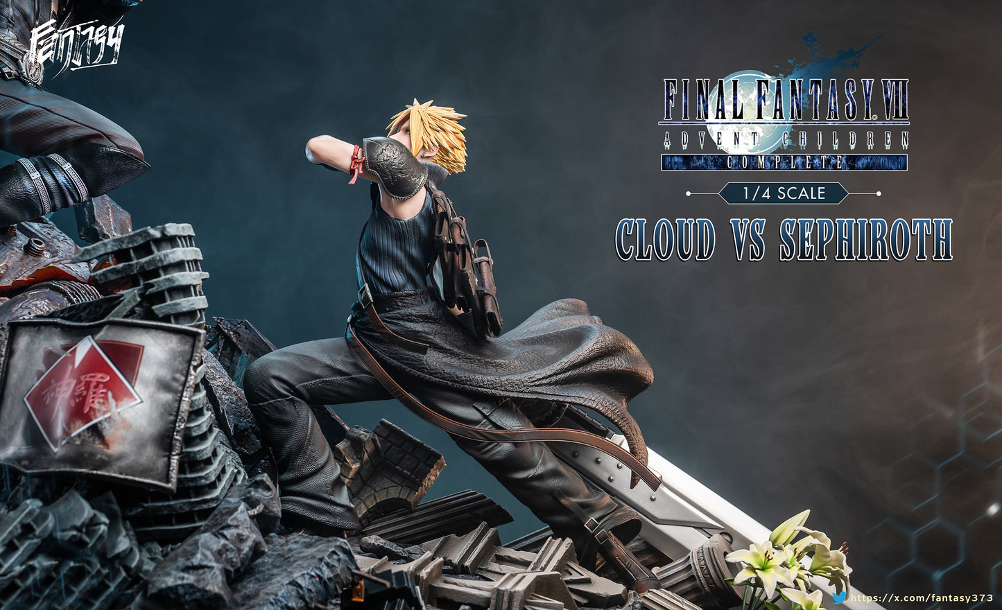 [Pre-Order] FANTASY Studio & Dragon Studio - Statue - Final Fantasy - Sephiroth vs Cloud