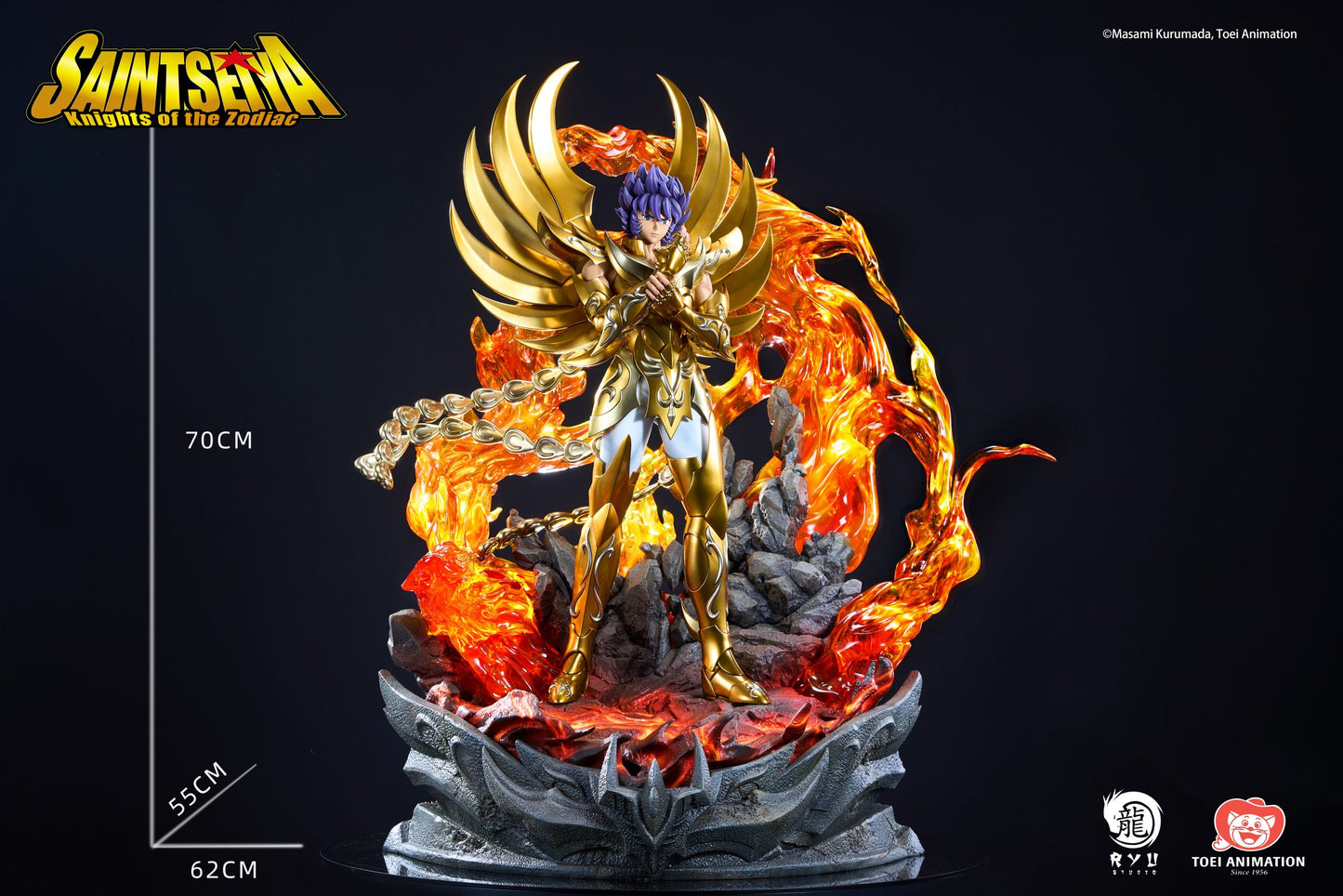 [Pre-Order] Ryu Studio - Statue - Saint Seiya - Ikki (Licensed)