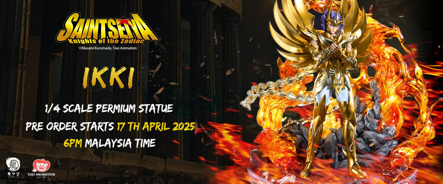 [Pre-Order] Ryu Studio - Statue - Saint Seiya - Ikki (Licensed)