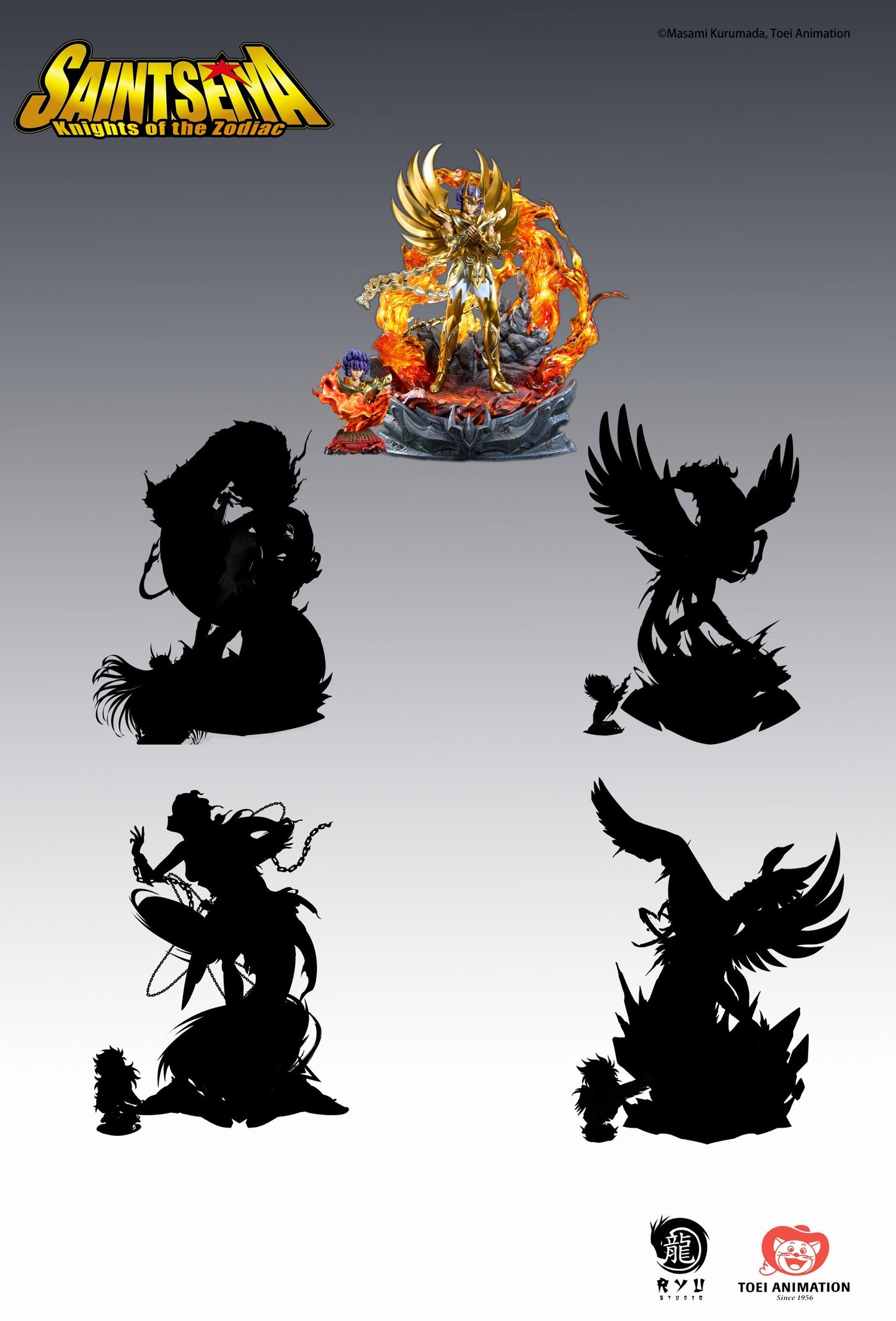 [Pre-Order] Ryu Studio - Statue - Saint Seiya - Ikki (Licensed)