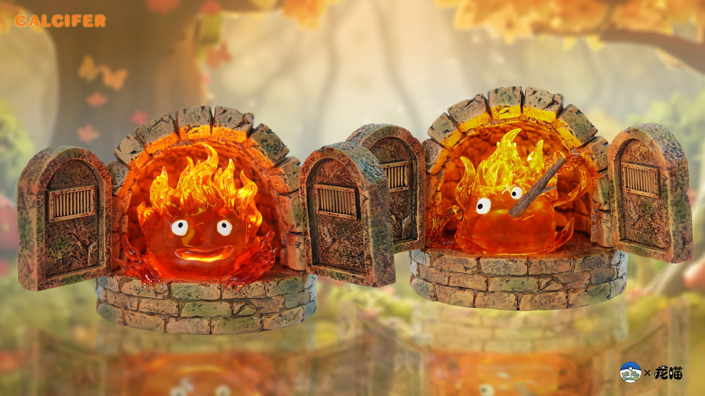 [Pre-Order] Hit Face Studio - Statue - Howl's Moving Castle - Hayao Miyazaki Fortune Series #2 Calcifer in the Fireplace