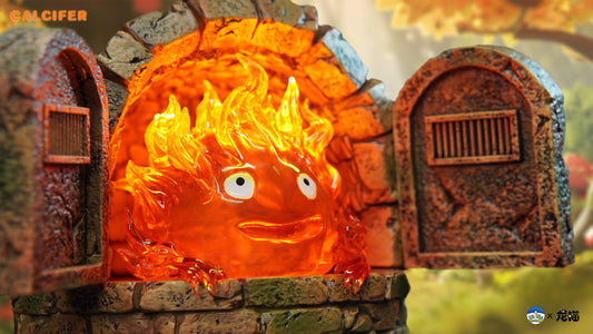 [Pre-Order] Hit Face Studio - Statue - Howl's Moving Castle - Hayao Miyazaki Fortune Series #2 Calcifer in the Fireplace