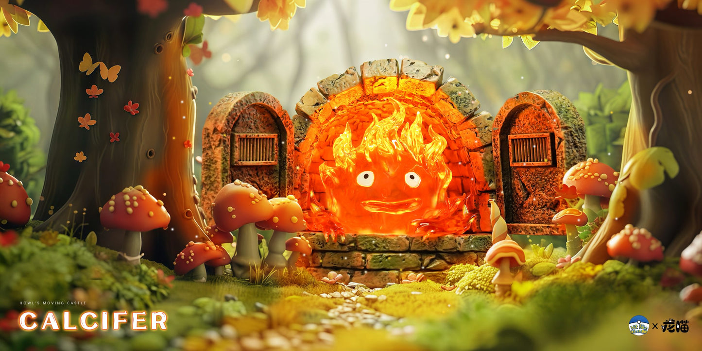 [Pre-Order] Hit Face Studio - Statue - Howl's Moving Castle - Hayao Miyazaki Fortune Series #2 Calcifer in the Fireplace