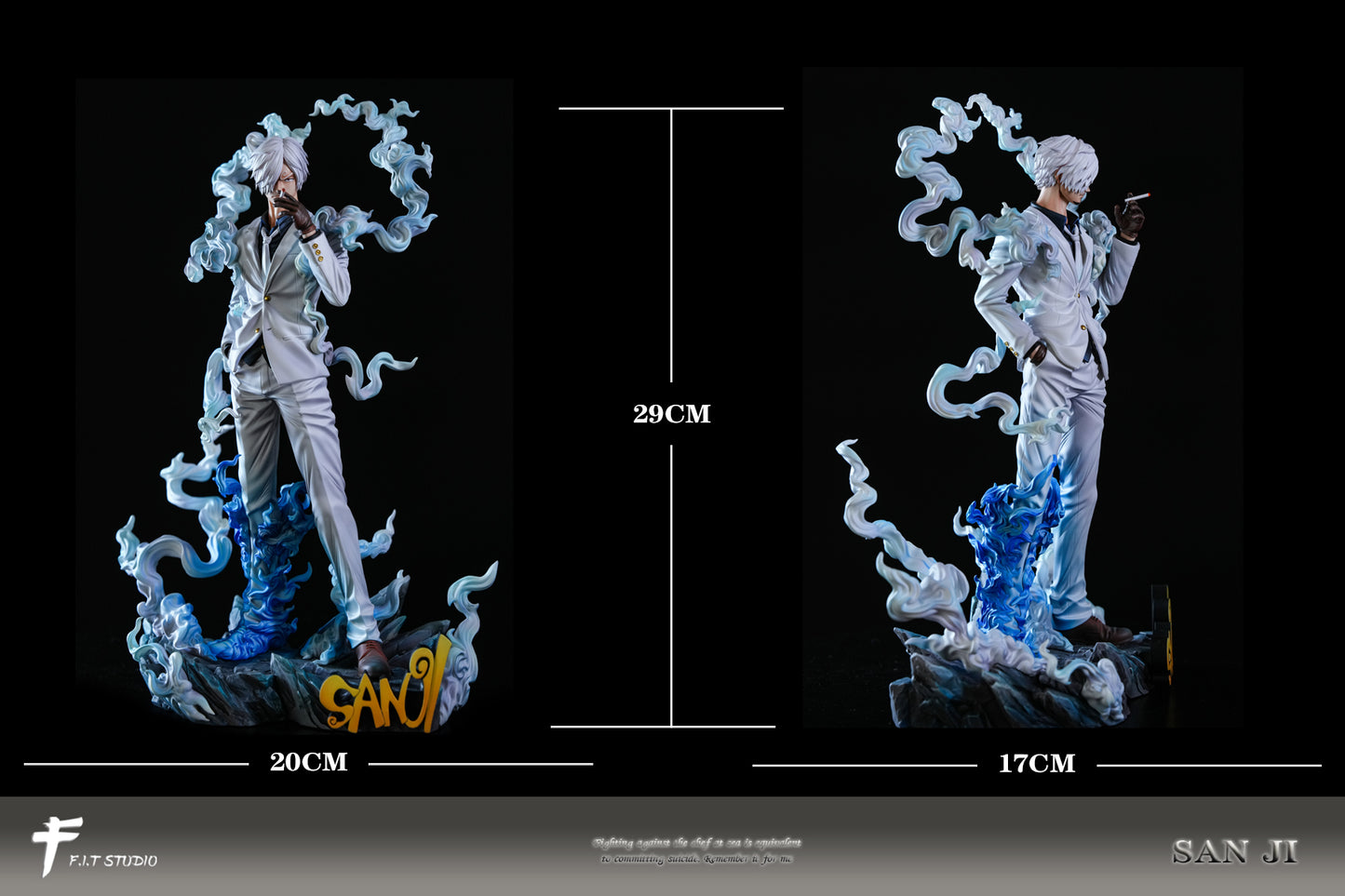 [Pre-Order] F.I.T Studio - Statue - One Piece - Nika Form Sanji