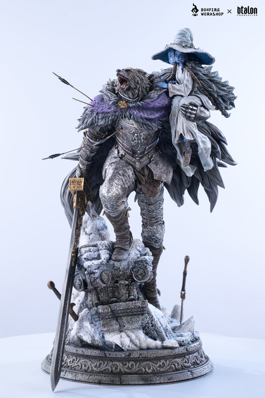 [Pre-Order Closed] BONFIRE Studio - Statue - Elden Ring - Ranni & Blaidd the Half-Wolf Wolf and Lunar Princess