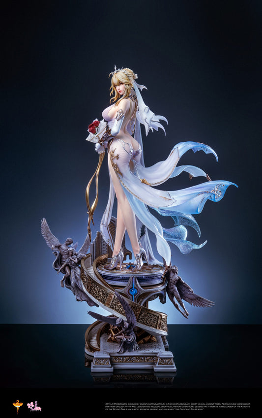 [Warehouse in Stock] DT Studio - Statue - Fate - Saber Artoria Pendragon Wedding Dress
