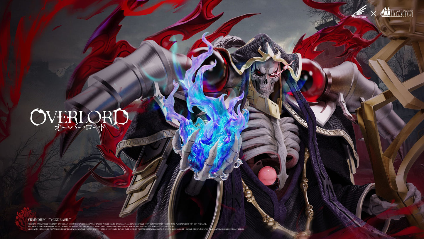 [Pre-Order Closed] Dream Boat Studio & Time Studio - Statue - OVERLORD - Ainz Ooal Gown