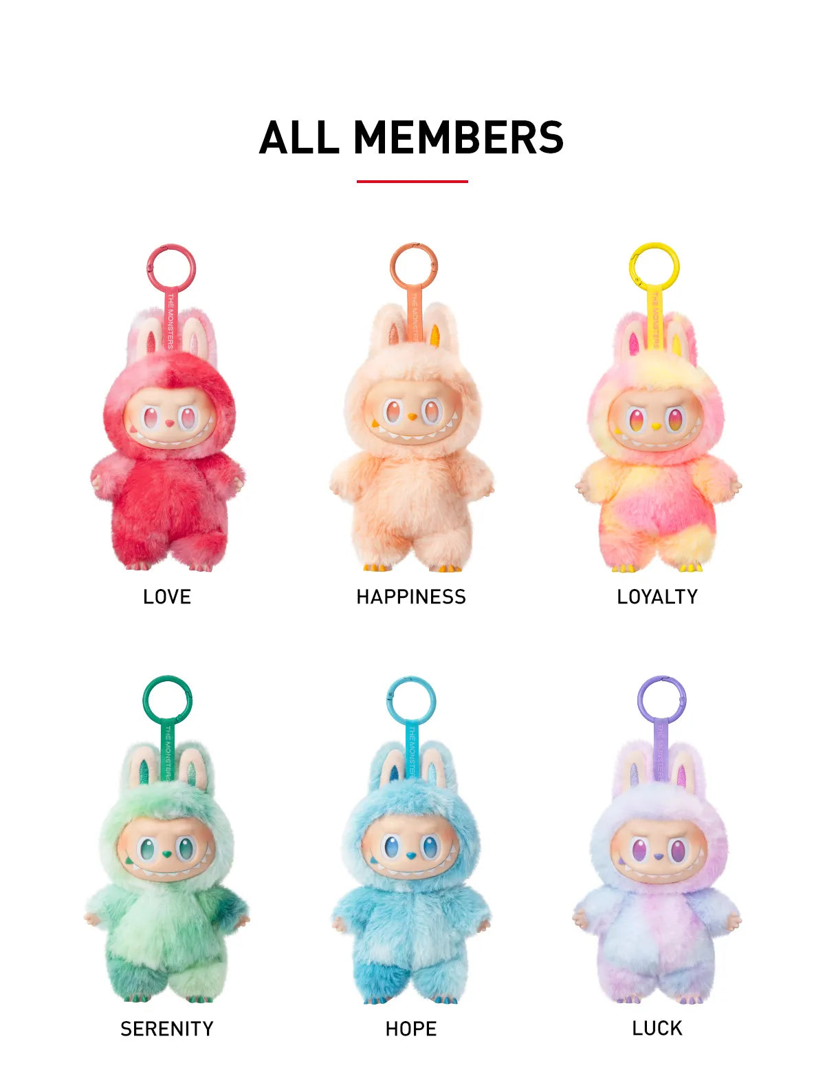 Labubu-THE MONSTERS - Big into Energy Series-Vinyl Plush Pendant Blind Box