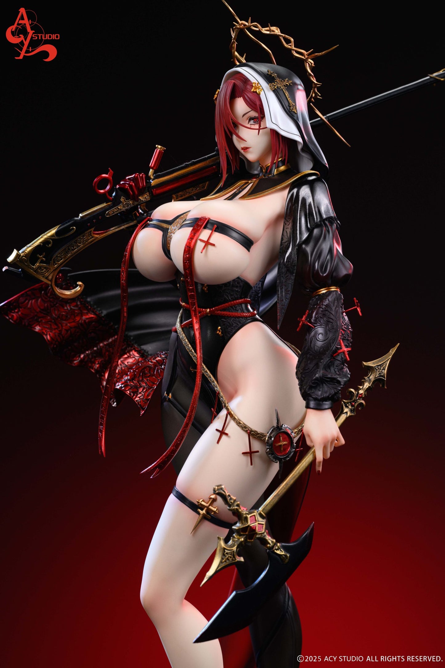 [Warehouse in Stock] ACY Studio - Statue - Original - VATICAN series Battle Sister (Licensed)