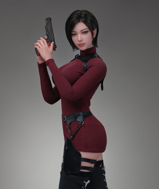 [Warehouse in Stock] FG Studio - Silicone Doll - Resident Evil - FG004 Fighting Girl Ada Wong (Copy)