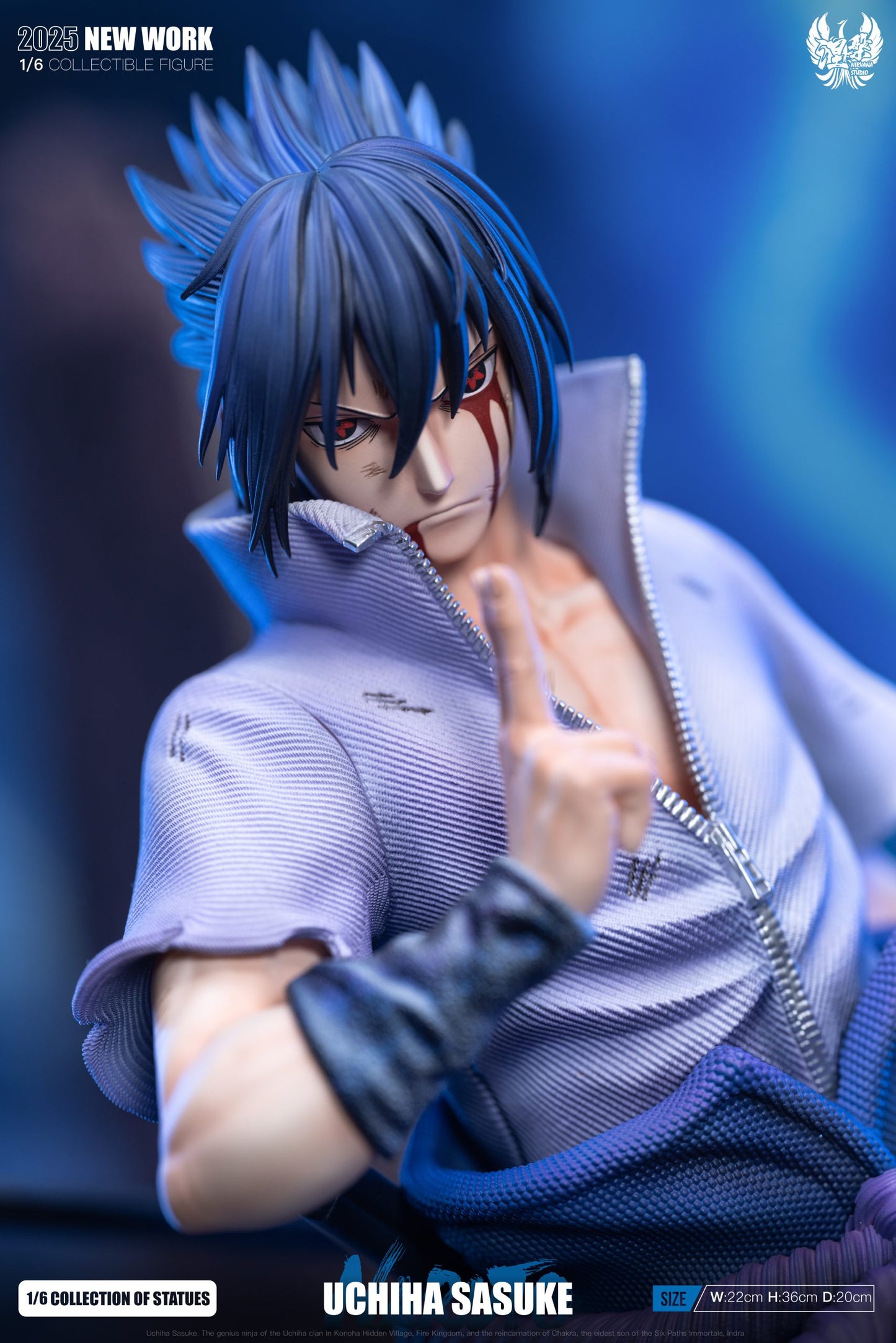 [Warehouse in Stock] Nirvana Studio - Statue - Naruto - Uchiha Sasuke Life Series #2 Ninja World War Sasuke