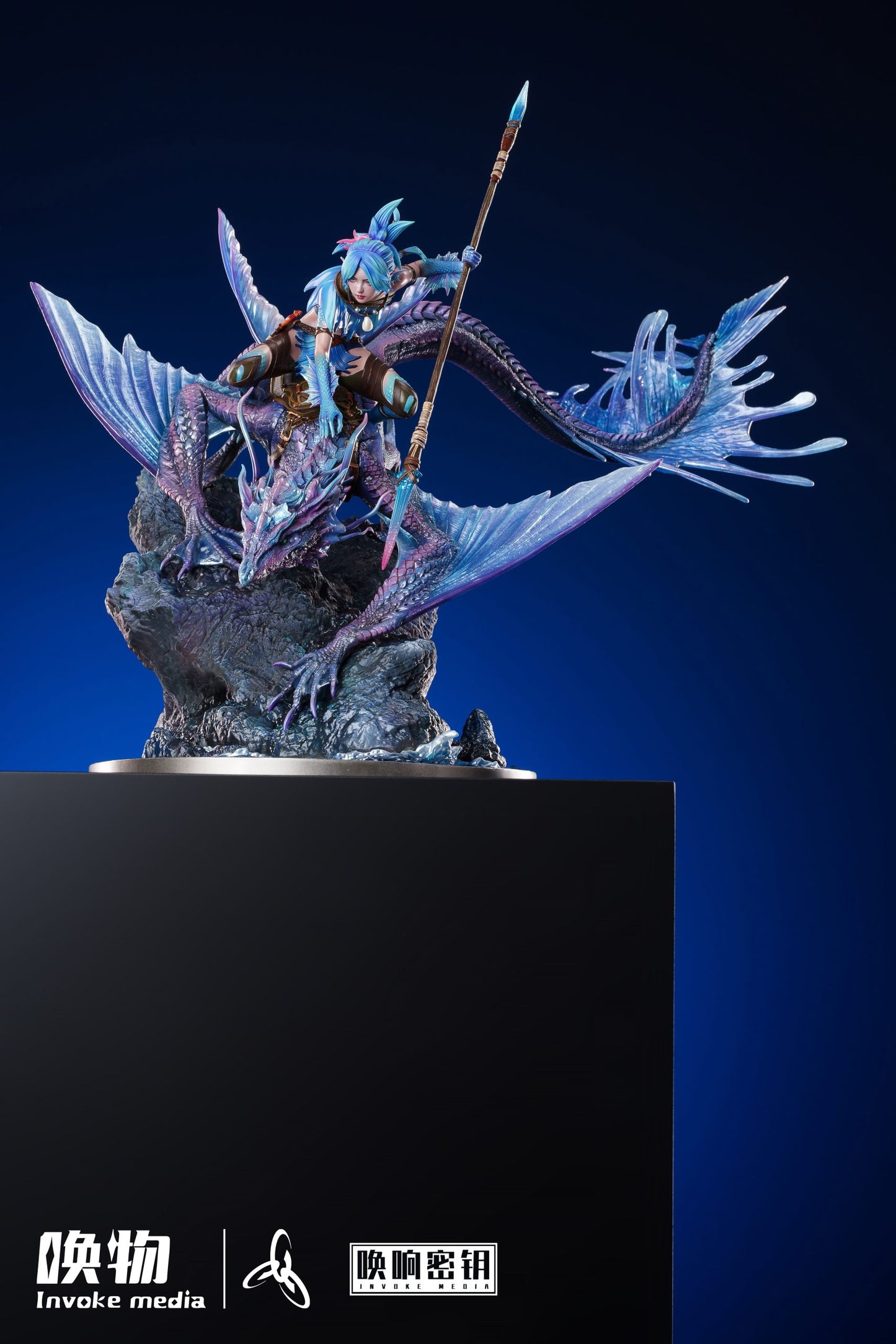 [Pre-Order] Invoke Media Studio - Statue - Original - Blueheart & Zelor (Licensed)