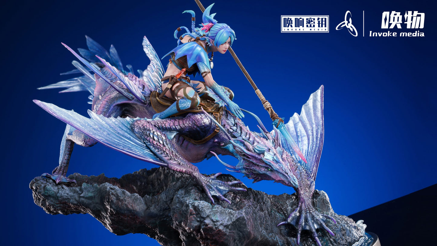 [Pre-Order] Invoke Media Studio - Statue - Original - Blueheart & Zelor (Licensed)