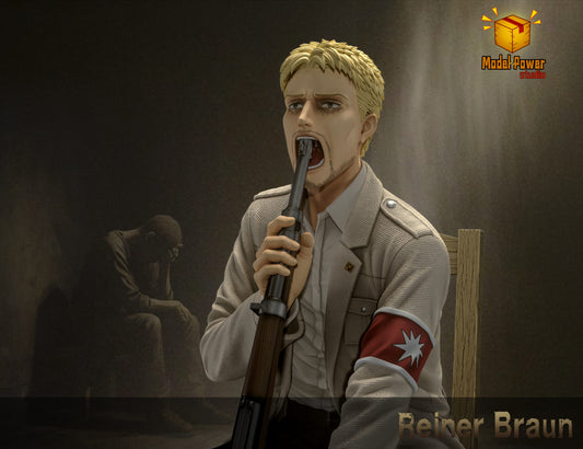 [Pre-Order Closed] Model Power Studio - Statue - Attack on Titan - Despairing Reiner Braun