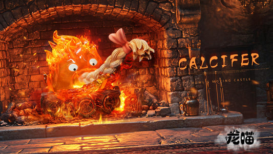 [Pre-Order Closed] LongMiao Studio - Statue - Howl's Moving Castle - Calcifer eating hair