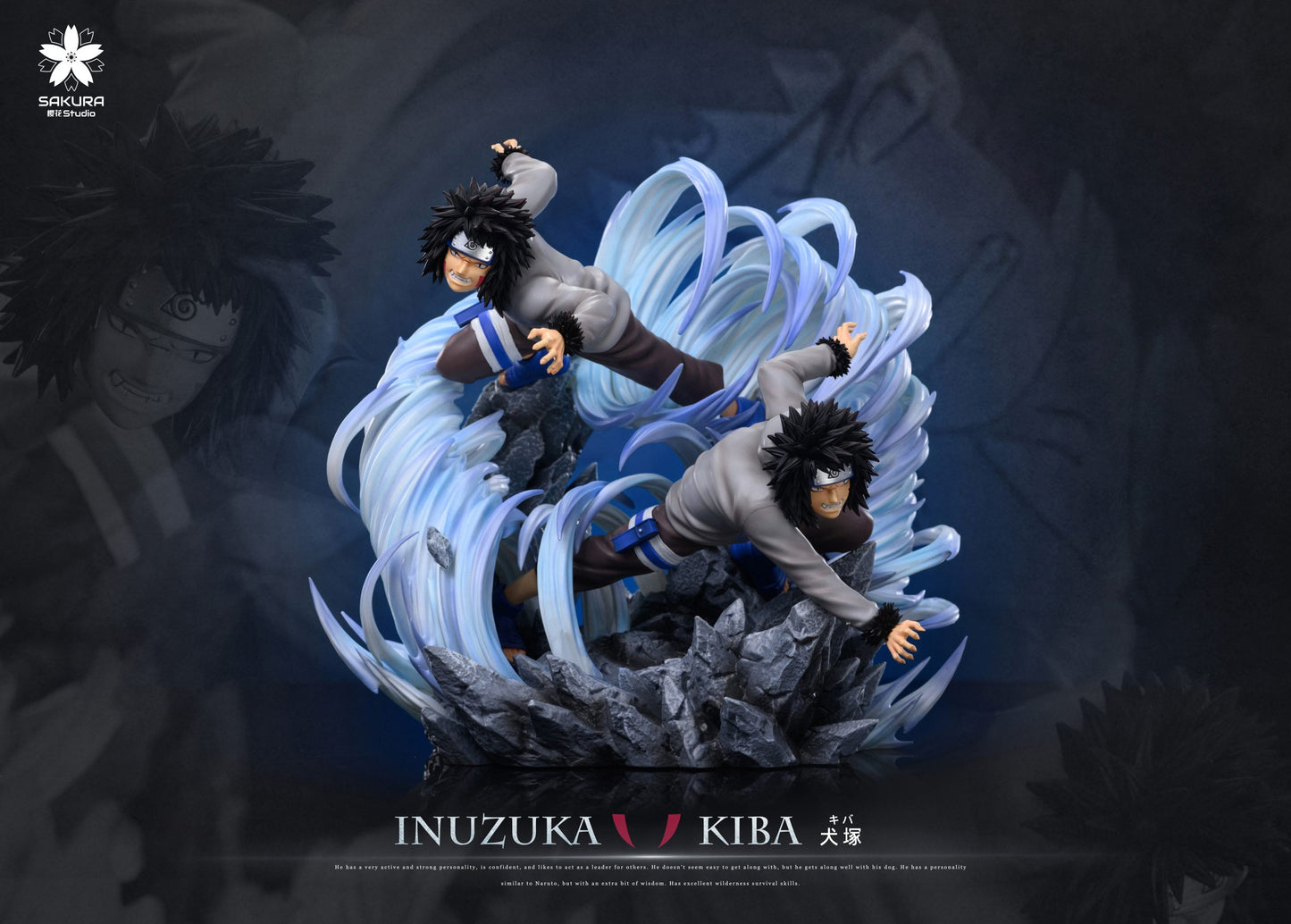 [Pre-Order Close] Sakura Studio - Statue - Naruto - Light Statue Resonance Series 12th Series Haruno Sakura 13th Series Inuzuka Kiba