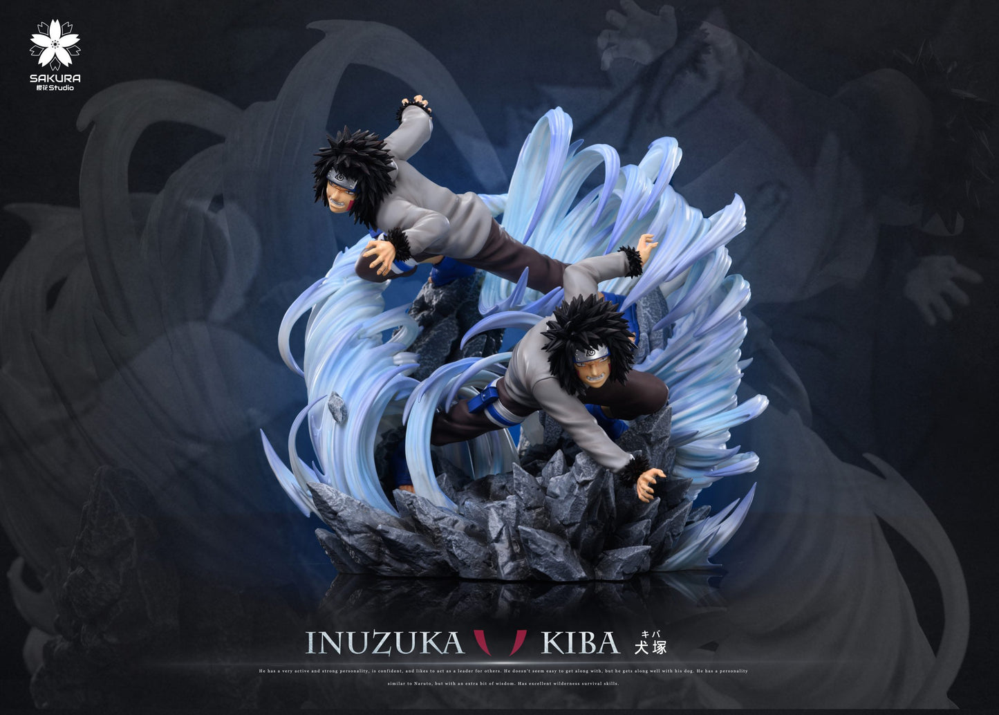 [Pre-Order Close] Sakura Studio - Statue - Naruto - Light Statue Resonance Series 12th Series Haruno Sakura 13th Series Inuzuka Kiba