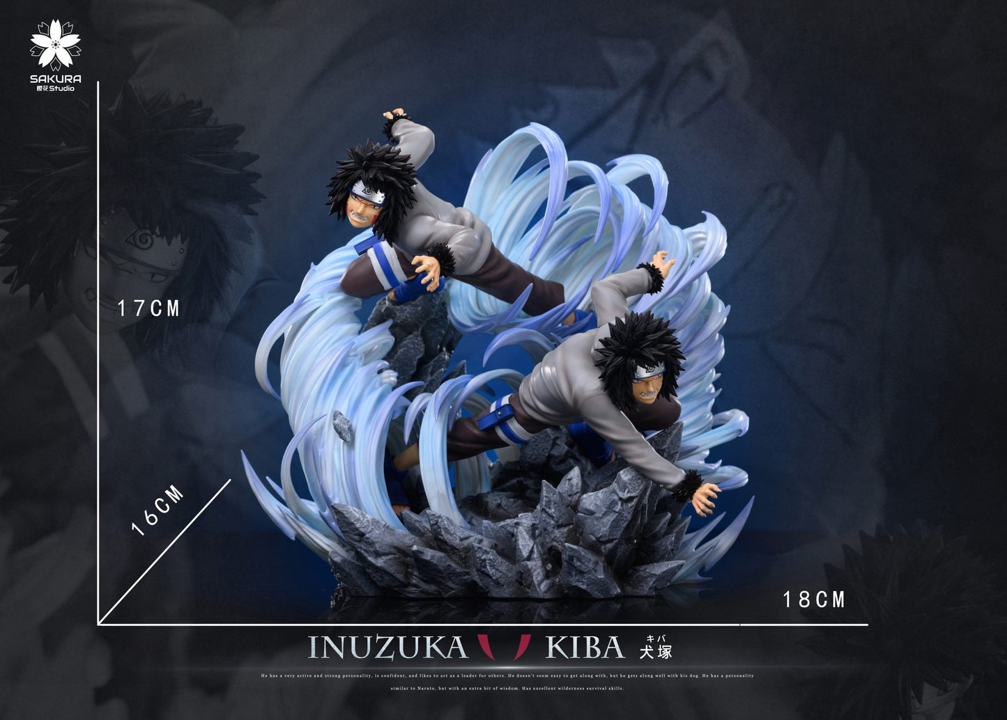 [Pre-Order Close] Sakura Studio - Statue - Naruto - Light Statue Resonance Series 12th Series Haruno Sakura 13th Series Inuzuka Kiba
