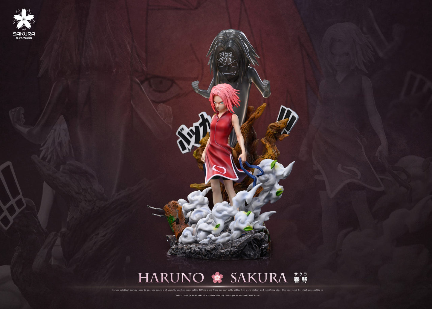 [Pre-Order Close] Sakura Studio - Statue - Naruto - Light Statue Resonance Series 12th Series Haruno Sakura 13th Series Inuzuka Kiba