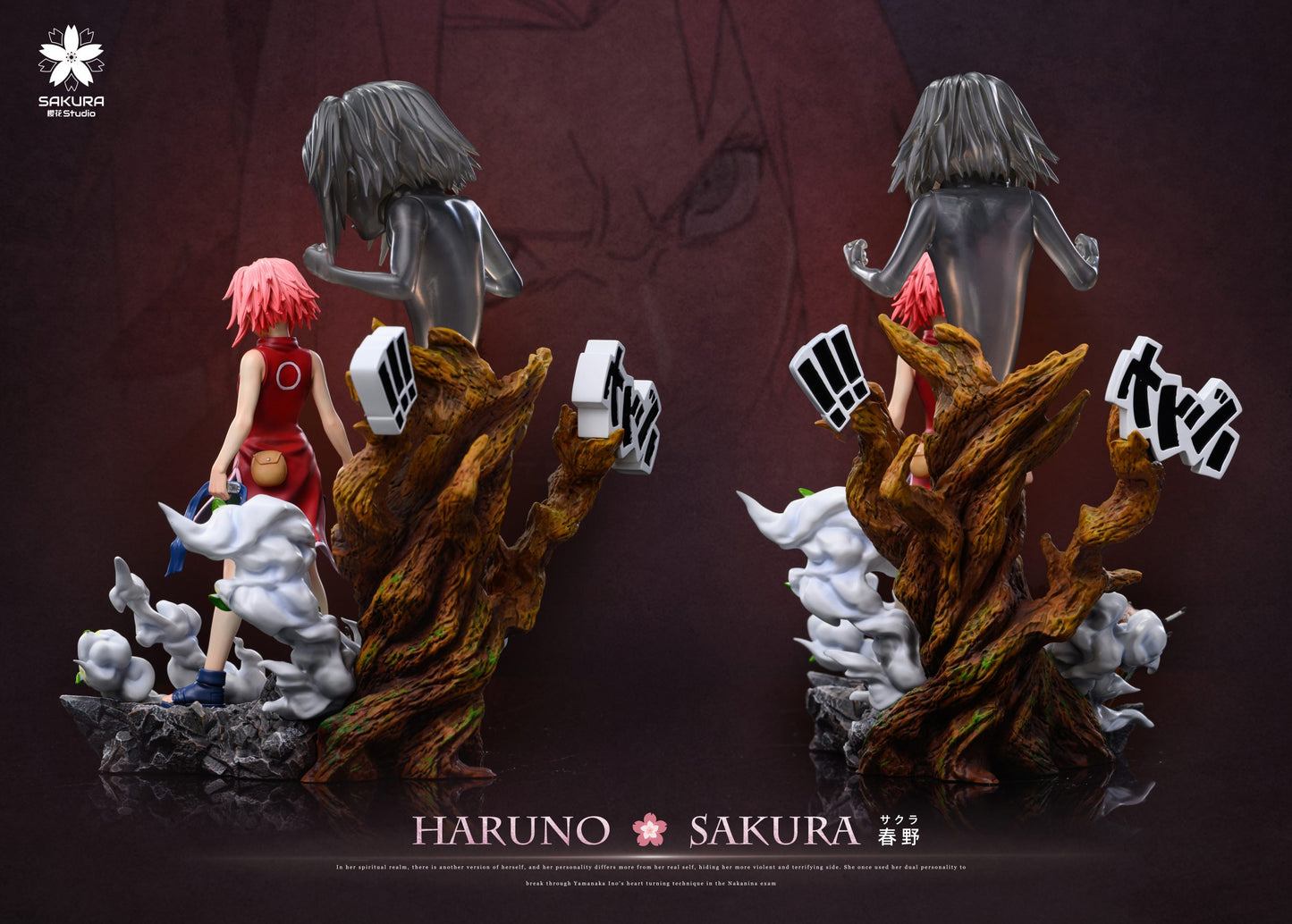 [Pre-Order Close] Sakura Studio - Statue - Naruto - Light Statue Resonance Series 12th Series Haruno Sakura 13th Series Inuzuka Kiba