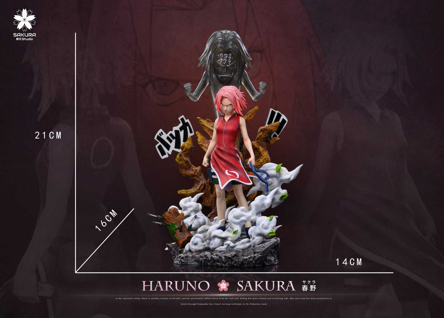 [Pre-Order Close] Sakura Studio - Statue - Naruto - Light Statue Resonance Series 12th Series Haruno Sakura 13th Series Inuzuka Kiba