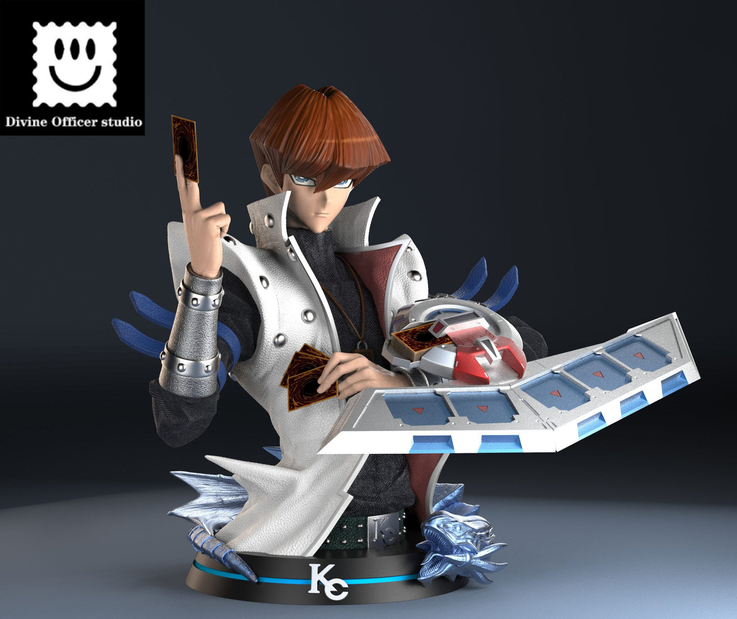 [Pre-Order] Divine Officer Studio - Statue - Yu-Gi-Oh! - Bust Series #1 Seto Kaiba