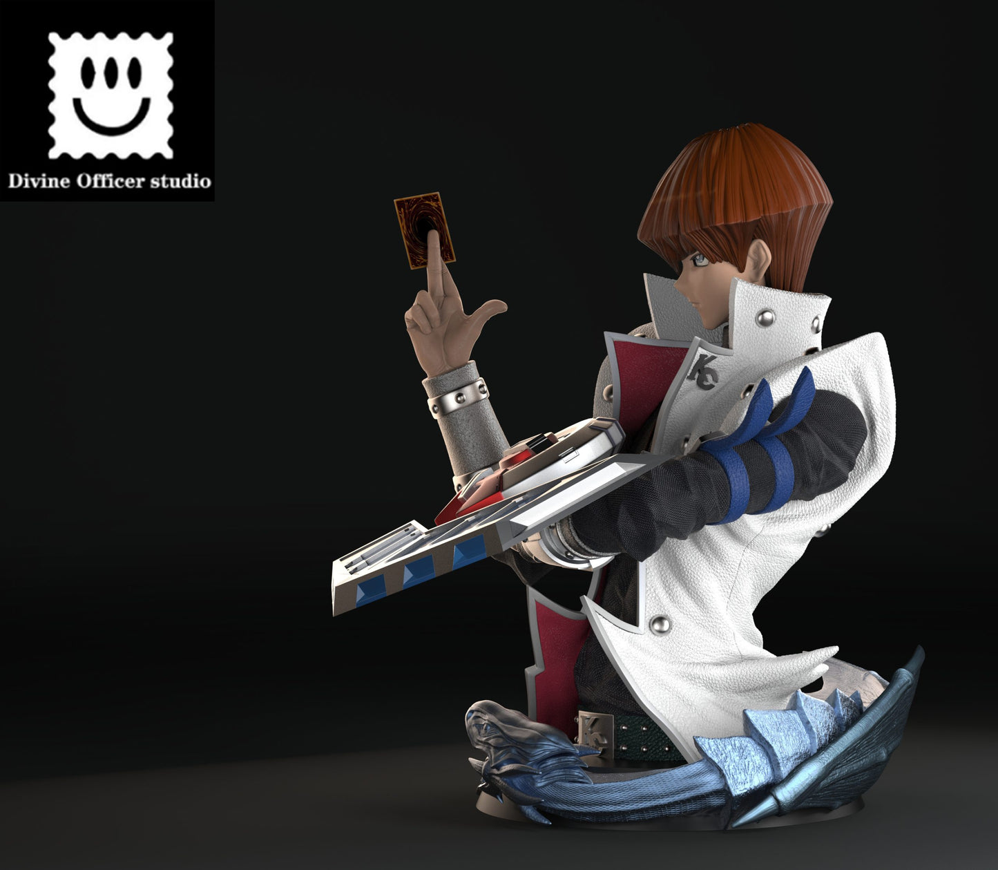 [Pre-Order] Divine Officer Studio - Statue - Yu-Gi-Oh! - Bust Series #1 Seto Kaiba