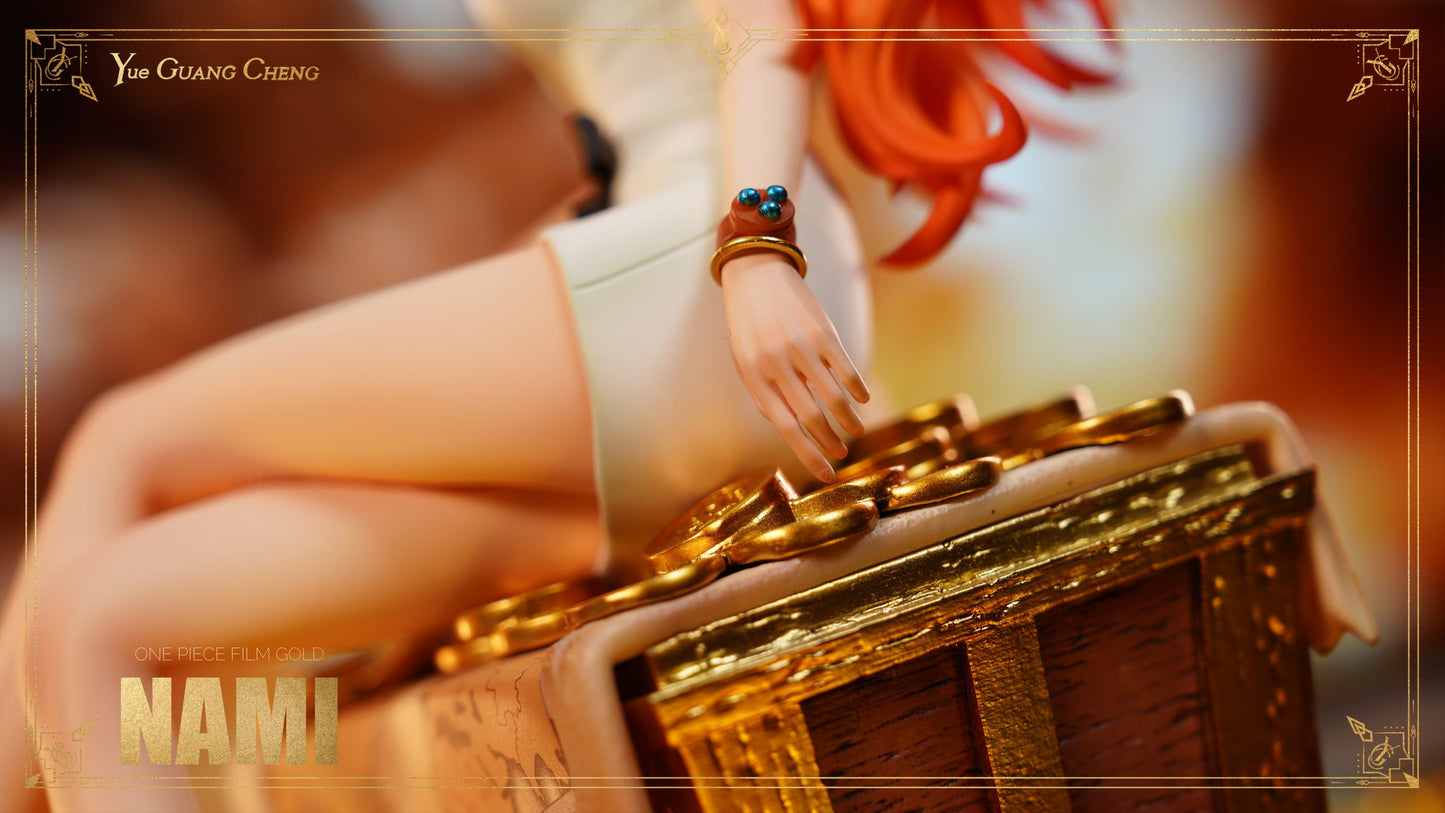 [Warehouse in Stock] YUE GUANG CHENG Studio - Statue - One Piece FILM GOLD - Series #3 Nami