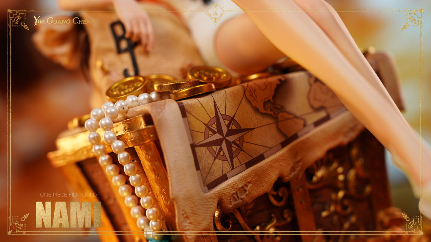 [Warehouse in Stock] YUE GUANG CHENG Studio - Statue - One Piece FILM GOLD - Series #3 Nami