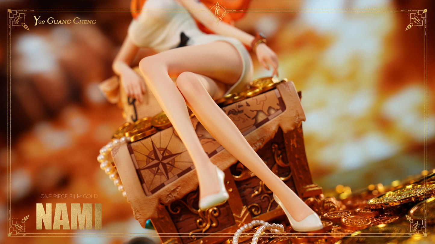 [Warehouse in Stock] YUE GUANG CHENG Studio - Statue - One Piece FILM GOLD - Series #3 Nami
