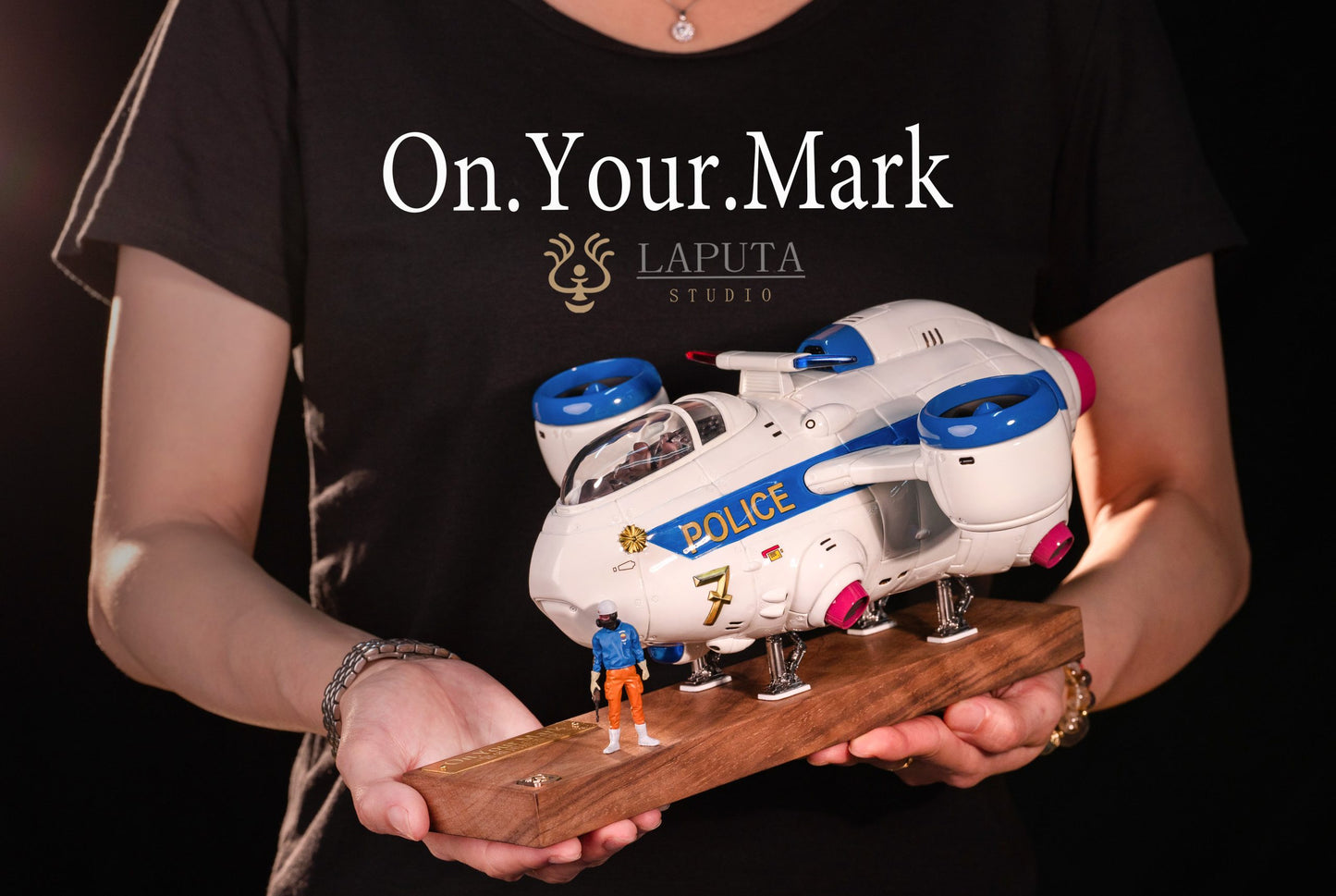 [Pre-Order] LAPUTA Studio - Statue - Akira - Shonen Kaneda ON YOUR MARK Police Reserve Aircraft